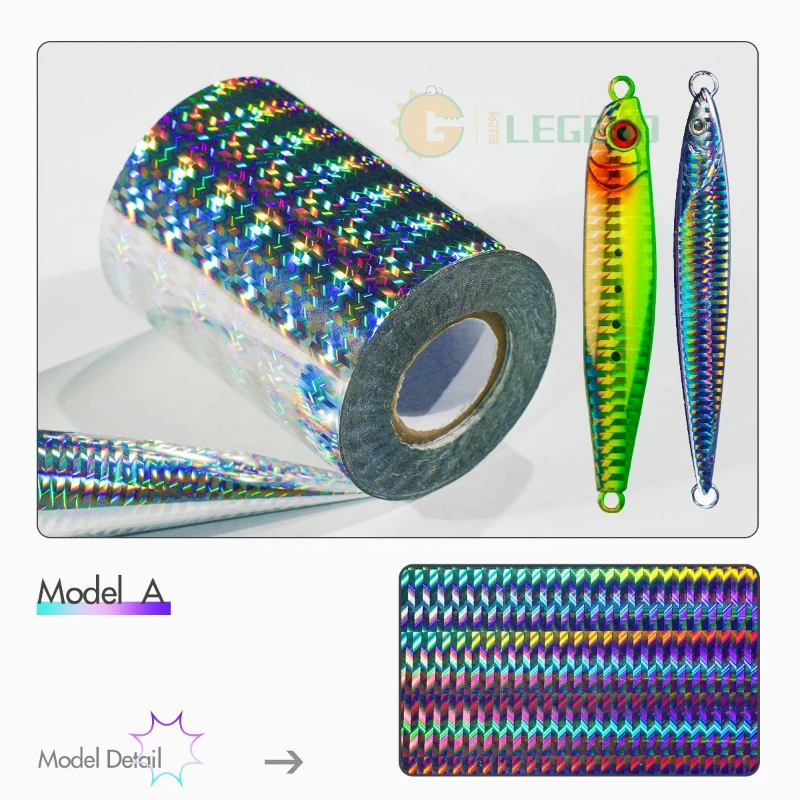 8cm*120m Colorful Hot transfer Stamping Foil For Fishing Lure Jigs Baits Spoon Paper 
8cm*120m Colorful Hot transfer Stamping Foil For Fishing Lure Jigs Baits Spoon Paper