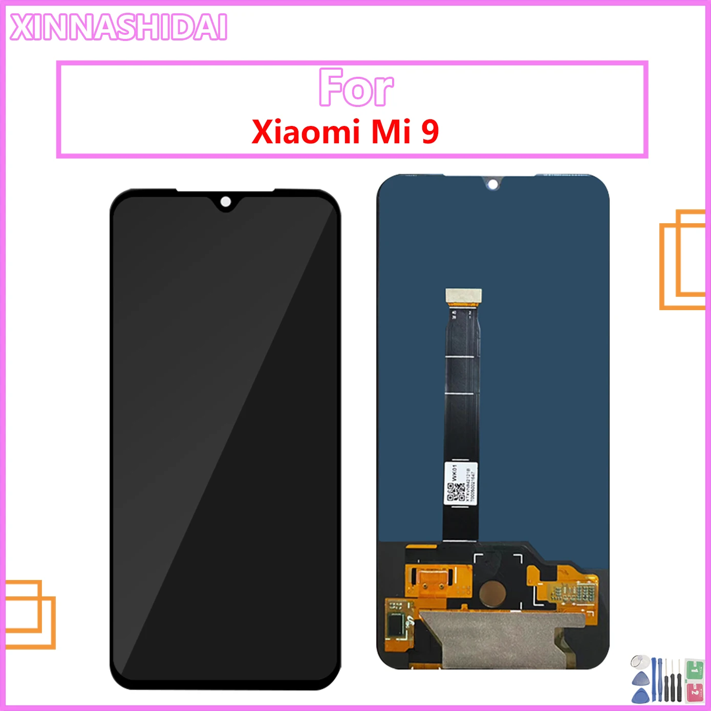 ЖК-дисплей 6 39 дюйма для Xiaomi MI 9 сенсорный экран Mi ЖК-дигитайзер M1902F1G запасные