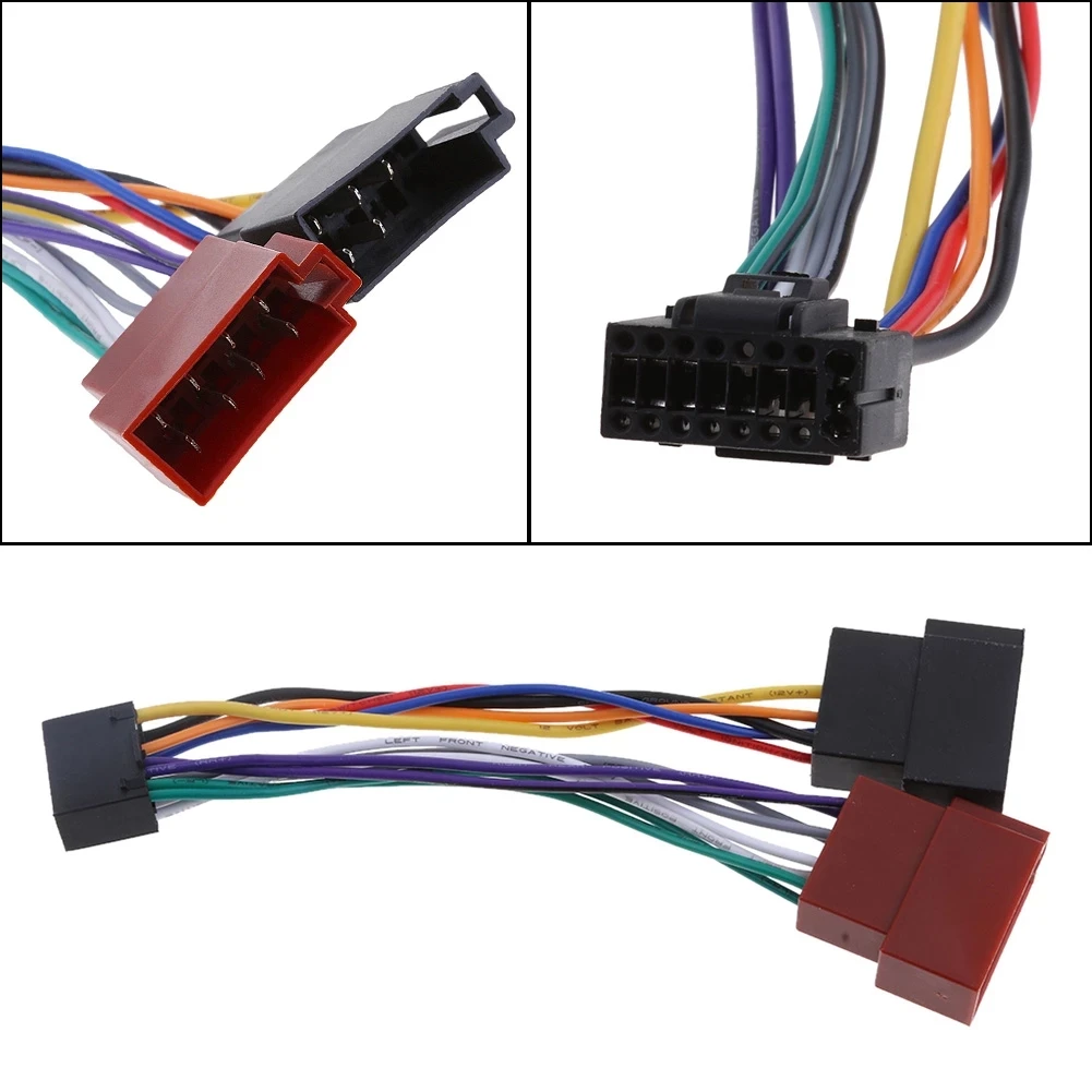 Connector ISO Standard Harness For Audio Adaptor Car 1Pieces Accessories For Kenwood Plastic Replacement 16 Pin
Connector ISO Standard Harness For Audio Adaptor Car 1Pieces Accessories For Kenwood Plastic Replacement 16 Pin