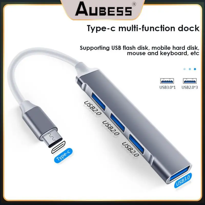 Ultra Slim Portable Usb Adapter Station Data Hub For Macbook Pc C 4 In 1 Usb Hub Usb To Type C Adapter Usb Splitter Tf Sd Reader
Ultra Slim Portable Usb Adapter Station Data Hub For Macbook Pc C 4 In 1 Usb Hub Usb To Type C Adapter Usb Splitter Tf Sd Reader