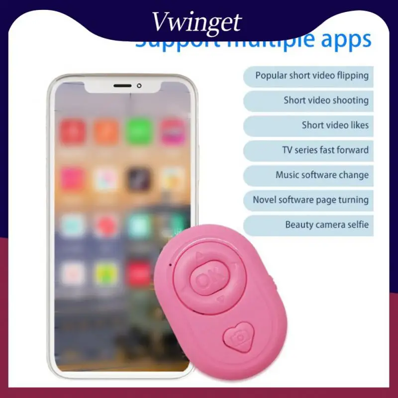 Wireless Button Self Timer Remote Control Universal Mobile Shutter Portable Wireless Controller Self Timer
Wireless Button Self Timer Remote Control Universal Mobile Shutter Portable Wireless Controller Self Timer