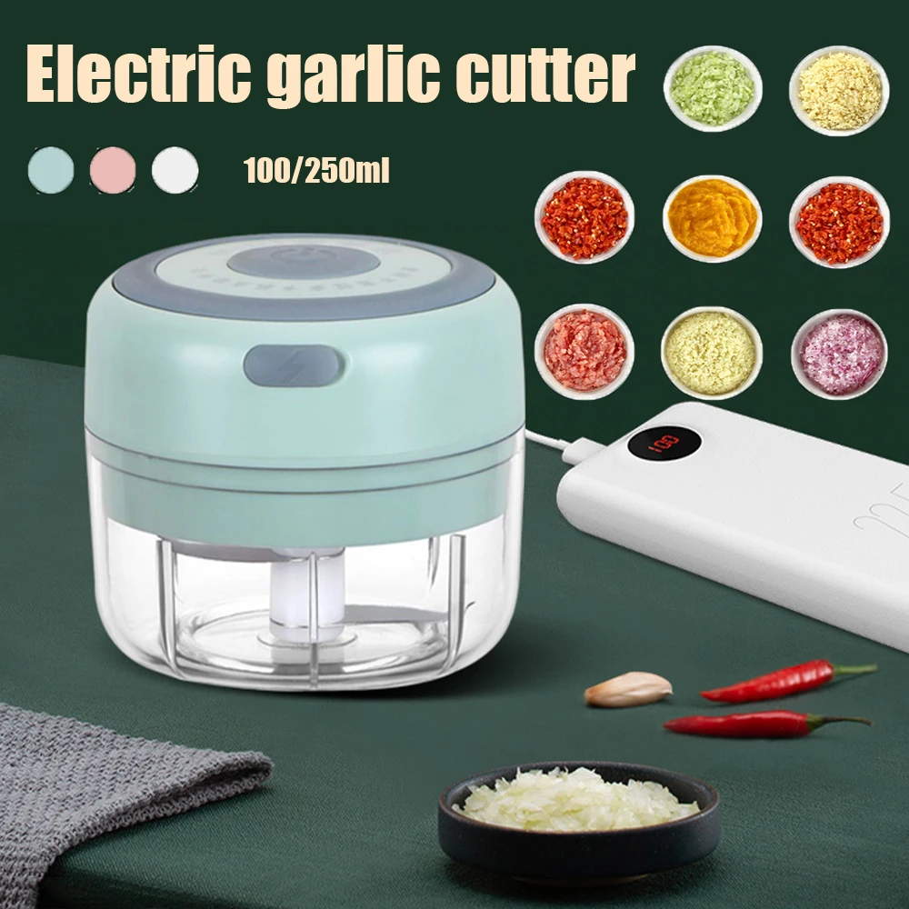 Mini Electric Garlic Masher Wireless Portable Vegetable Chili Meat Grinder for Kitchen Food Crusher Chili Vegetable USB Charging
Mini Electric Garlic Masher Wireless Portable Vegetable Chili Meat Grinder for Kitchen Food Crusher Chili Vegetable USB Charging