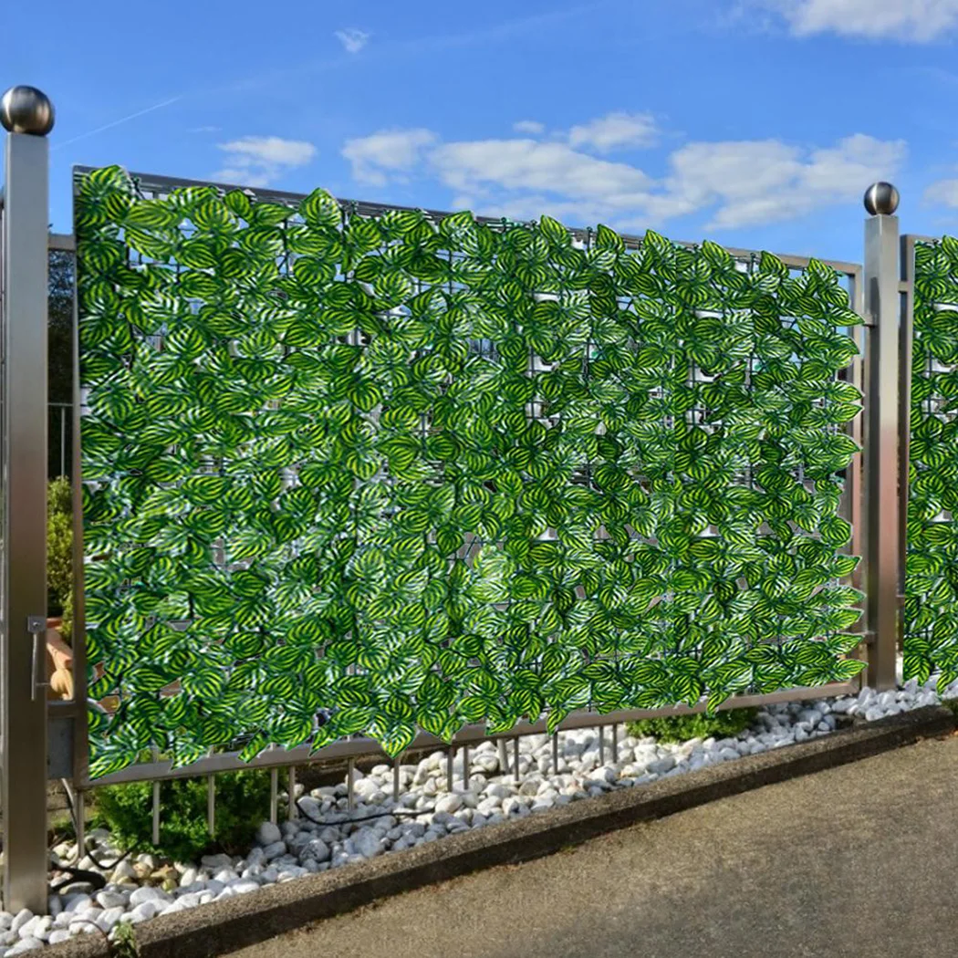 50*100cm Artificial Leaf Privacy Fence Roll Wall Fence Privacy Fence Screen Simulation Watermelon Leaf Garden Decor Fencing
50*100cm Artificial Leaf Privacy Fence Roll Wall Fence Privacy Fence Screen Simulation Watermelon Leaf Garden Decor Fencing