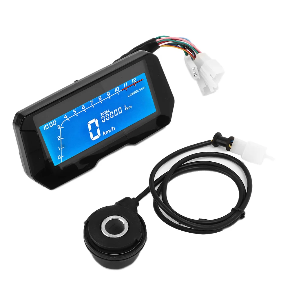 12000RPM Odometer 6 Gear LCD Digital Speedometer Universal for 2/4 Cylinder Motorcycles lcd lcd
12000RPM Odometer 6 Gear LCD Digital Speedometer Universal for 2/4 Cylinder Motorcycles lcd lcd