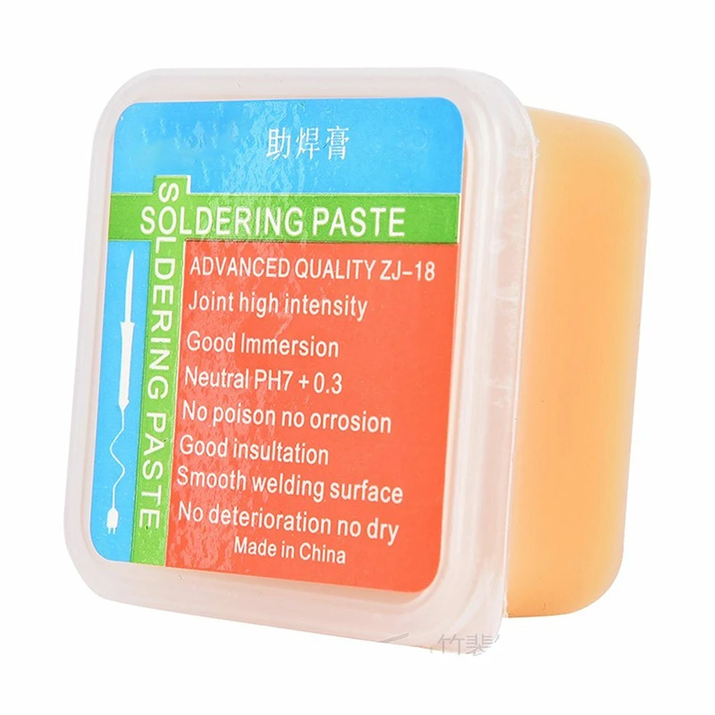 For Phone PC Circuit Solder Paste Flux Soldering Welding Rosin Yellow 1 PC 1* 50g Cream For Electrical Welding
For Phone PC Circuit Solder Paste Flux Soldering Welding Rosin Yellow 1 PC 1* 50g Cream For Electrical Welding
