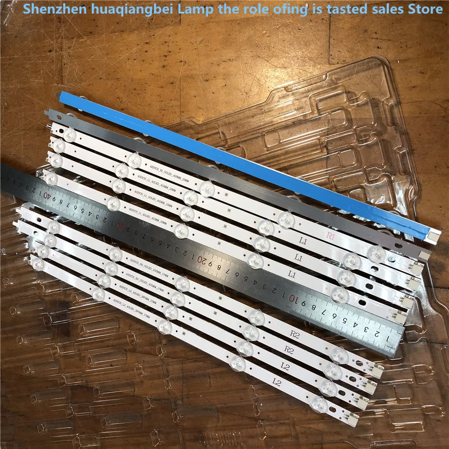 LED Backlight strip BAR For 42inch 42"ROW2.1 TV 6916L-1412A 6916L-1413A 6916L-1414A 6916L-1415A 42LN542V 42LN575S 42LA615V
LED Backlight strip BAR For 42inch 42"ROW2.1 TV 6916L-1412A 6916L-1413A 6916L-1414A 6916L-1415A 42LN542V 42LN575S 42LA615V
