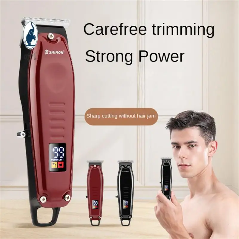 Электрический триммер для волос в стиле ретро с цифровым дисплеем
Электрический триммер для волос в стиле ретро с цифровым дисплеем