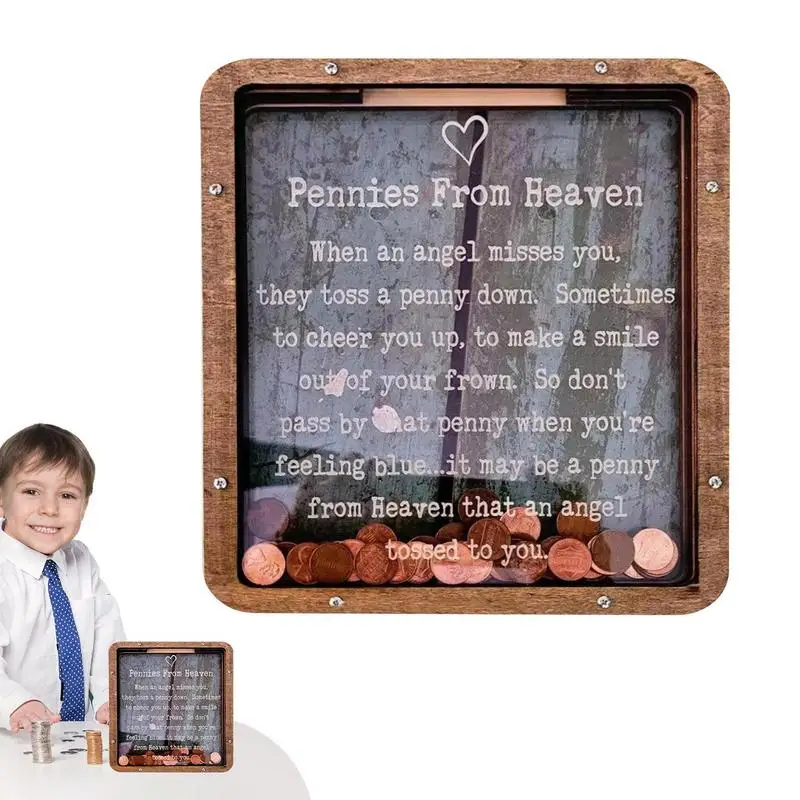 Pennies From Heaven Bank Wooden Piggy Bank Coin From Heaven Paradise Piggy Bank Penny Bank Coin Boxes Paradise Bank Shadow Coin
Pennies From Heaven Bank Wooden Piggy Bank Coin From Heaven Paradise Piggy Bank Penny Bank Coin Boxes Paradise Bank Shadow Coin