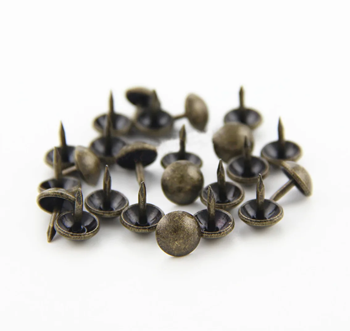 50Pcs Antique Upholstery Nail 8*10/8*12mm Jewelry Gift Wine Case Box Sofa Decorative Tack Stud Pushpin Doornail Hardware
50Pcs Antique Upholstery Nail 8*10/8*12mm Jewelry Gift Wine Case Box Sofa Decorative Tack Stud Pushpin Doornail Hardware