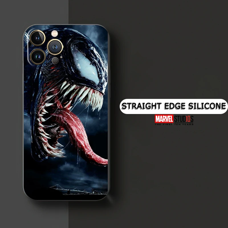 Marvel Venom Comics Cool Phone Case For iPhone 11 12 13 Pro MAX 6 6S 7 8 Plus X XS XR Mini SE 2020 Funda Black Carcasa Soft
Marvel Venom Comics Cool Phone Case For iPhone 11 12 13 Pro MAX 6 6S 7 8 Plus X XS XR Mini SE 2020 Funda Black Carcasa Soft