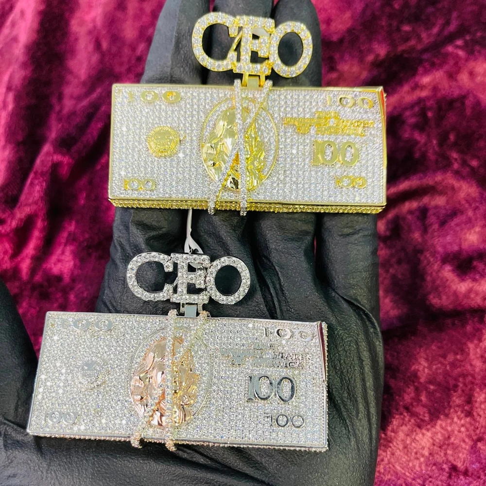 Bling 5A Cubic Zirconia Cz Paved Initial CEO Us Dollar Cash Pendant Necklace for Men Boy Hip Hop Rock Punk Iced Out Jewelry 
Bling 5A Cubic Zirconia Cz Paved Initial CEO Us Dollar Cash Pendant Necklace for Men Boy Hip Hop Rock Punk Iced Out Jewelry