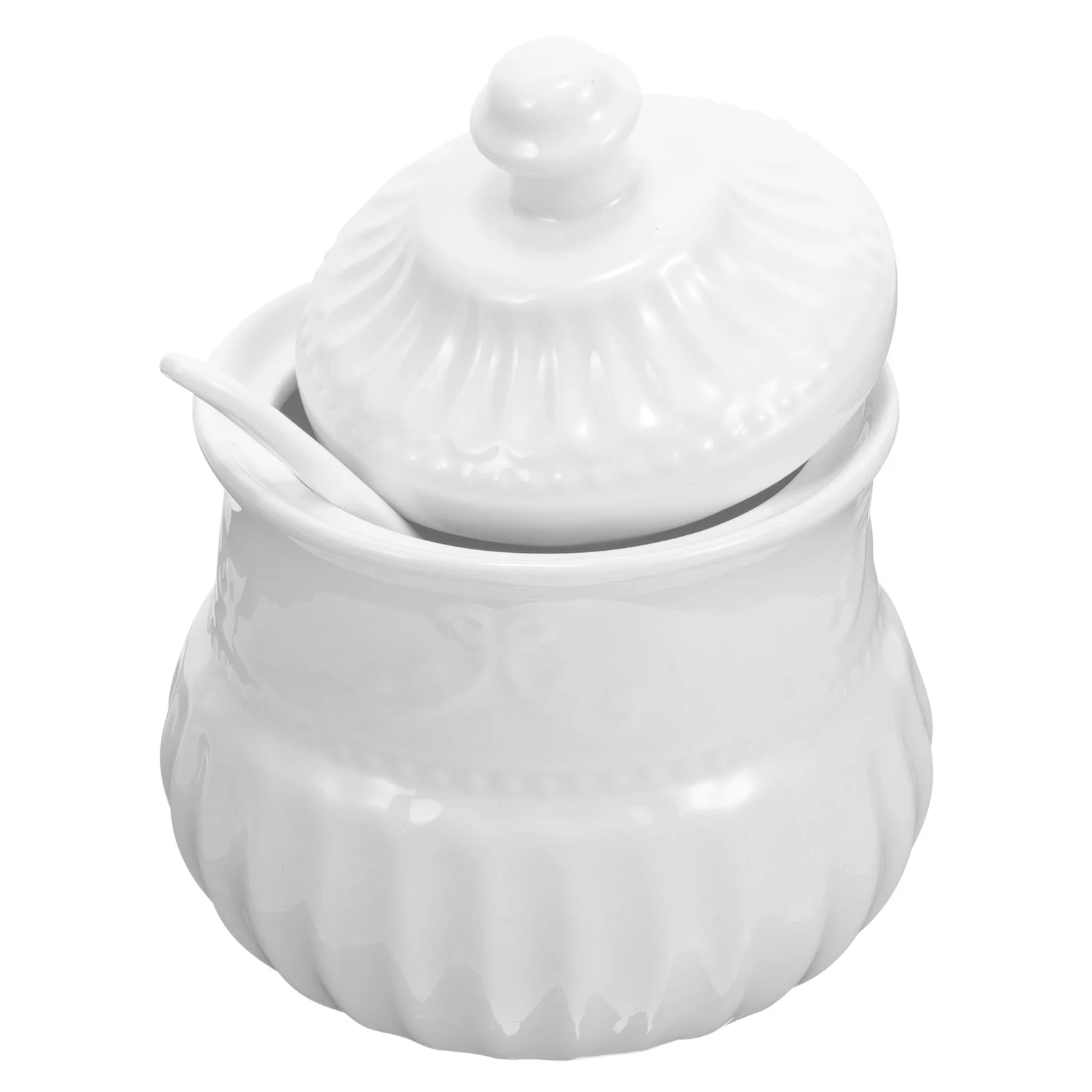 Candy Jar With Lid Kitchen Seasoning Container Condiment Canister Ceramic Salt Sugar Pot
Candy Jar With Lid Kitchen Seasoning Container Condiment Canister Ceramic Salt Sugar Pot