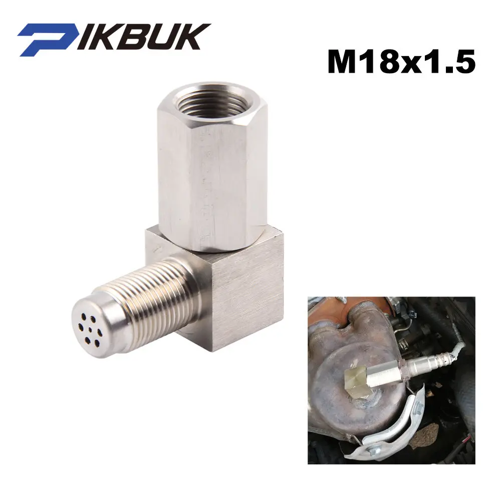 Universal Oxygen Sensor Extender 90 Degree 02 Bung Extension Catalytic Converter O2 Oxygen Sensor Spacer
Universal Oxygen Sensor Extender 90 Degree 02 Bung Extension Catalytic Converter O2 Oxygen Sensor Spacer