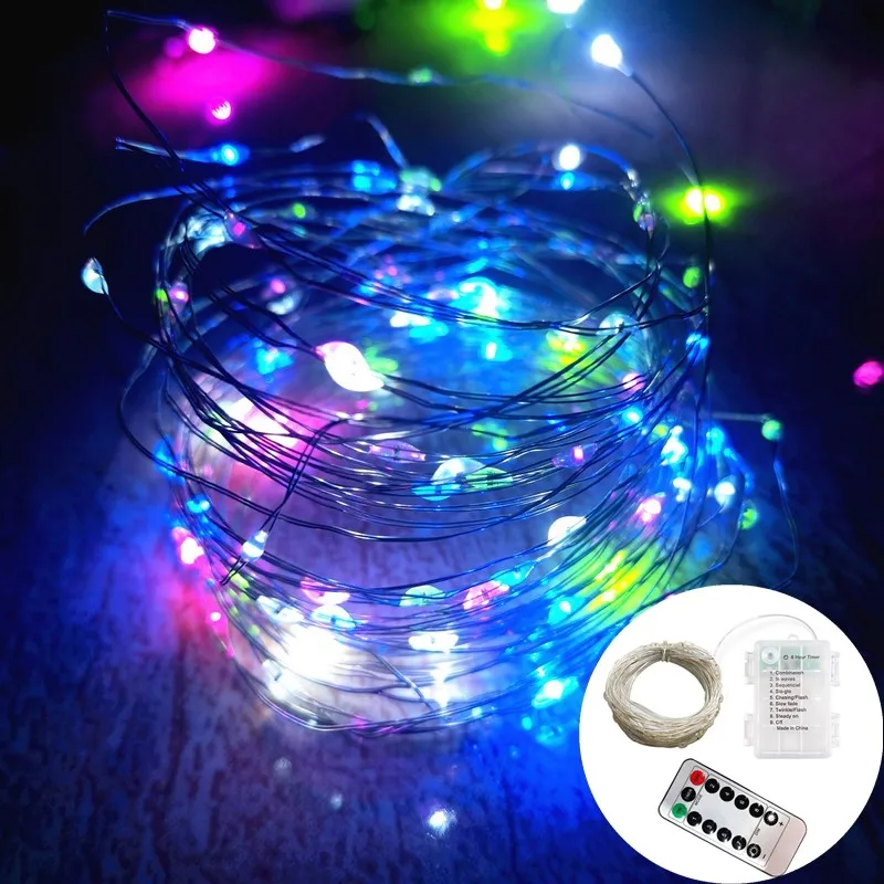 2-20M Fairy Garland LED String Lights Decorations for Home Garden Navidad Party Decor Outdoor 8modes Christmas Decorations Lamp
2-20M Fairy Garland LED String Lights Decorations for Home Garden Navidad Party Decor Outdoor 8modes Christmas Decorations Lamp