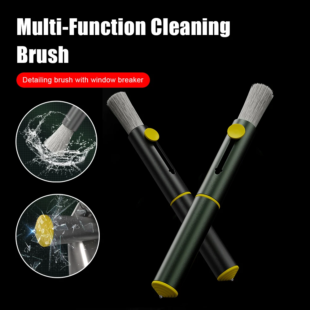 Multi-function Car Cleaning Brush Air Condition Outlet Detailing Brush With Safety Hammer Car Tire Stone Remover Hook Auto Parts
Multi-function Car Cleaning Brush Air Condition Outlet Detailing Brush With Safety Hammer Car Tire Stone Remover Hook Auto Parts
