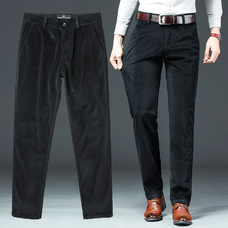 Autumn and Winter Corduroy Pants Men Clothing Straight Black Brown Business Suit Casual Pants Trousers For Men Trousers 2023
Autumn and Winter Corduroy Pants Men Clothing Straight Black Brown Business Suit Casual Pants Trousers For Men Trousers 2023