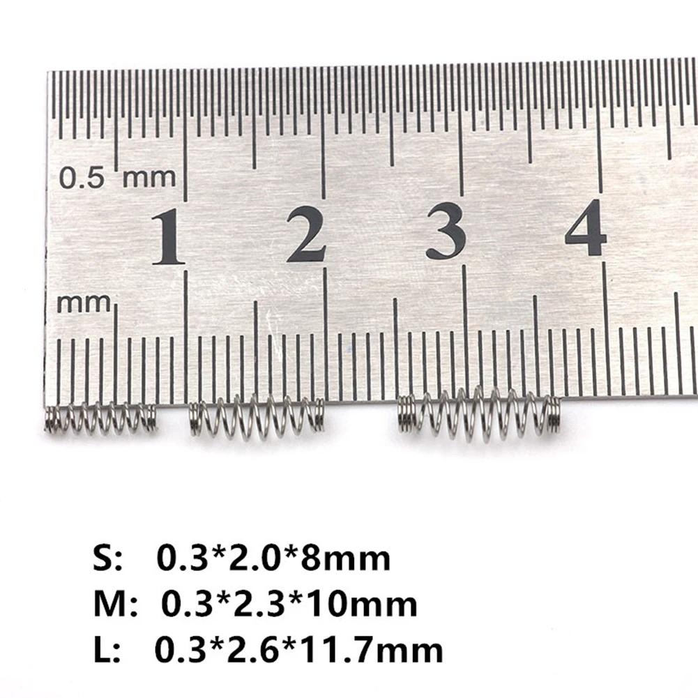 Silver Hook Spring Springs 0.3x2.0x8 0.3x2.3x10 0.3x2.6x11.7 Fish Hooks Fishing Equipment Small Explosive Hook
Silver Hook Spring Springs 0.3x2.0x8 0.3x2.3x10 0.3x2.6x11.7 Fish Hooks Fishing Equipment Small Explosive Hook