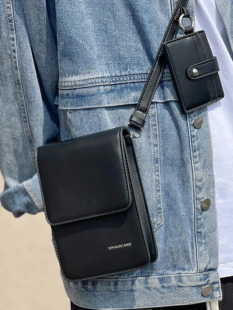 Mobile phone bag men's card bag single shoulder Messenger combination bag tide brand multifunctional single shoulder small bag
Mobile phone bag men's card bag single shoulder Messenger combination bag tide brand multifunctional single shoulder small bag