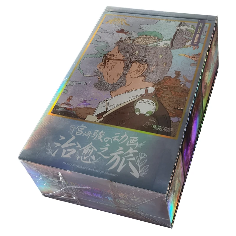 

The Studio Ghibli Hayao Miyazaki Anime Figures Series DX SSP Collection Cards Child Kids Birthday Gift Table Toys For Christmas