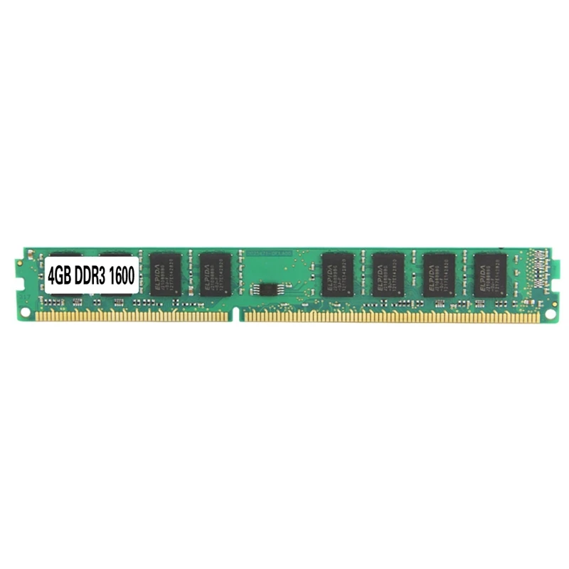 DDR3 4G RAM Memory 1600Mhz 240 Pin Desktop Memory Bar Compatible With 1333Mhz Small Board Double Sided 16 Particles
DDR3 4G RAM Memory 1600Mhz 240 Pin Desktop Memory Bar Compatible With 1333Mhz Small Board Double Sided 16 Particles