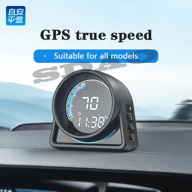 Universal Hud Head-up Display GPS Real Speed Vehicle Instrument Altitude Instrument HD Digital Display A430G
Universal Hud Head-up Display GPS Real Speed Vehicle Instrument Altitude Instrument HD Digital Display A430G