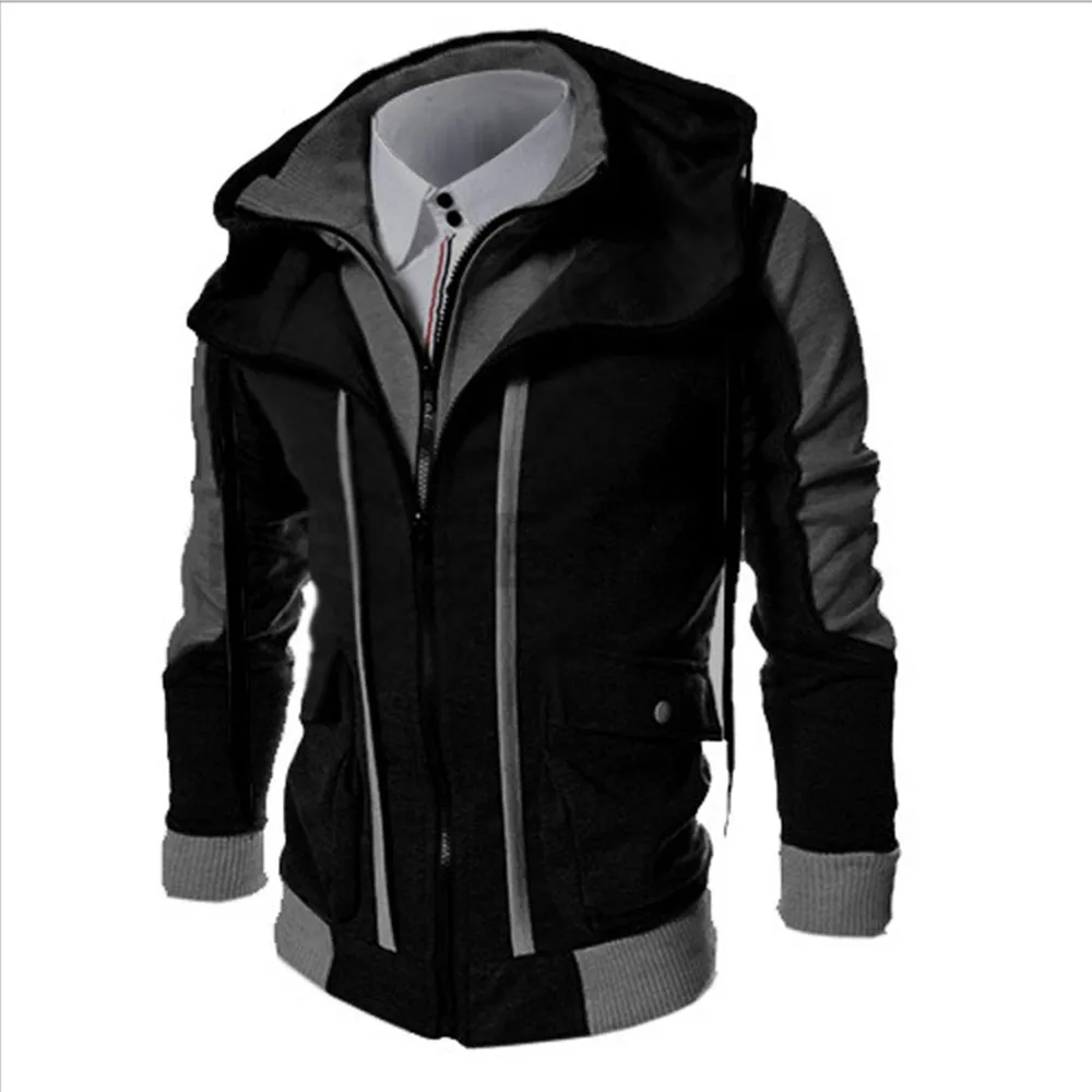 

Jacket Mens Coat Autumn And Winter Cardigans Hooded Sweater Long Sleeve Polyester Regular Simplicity Tops Indoor