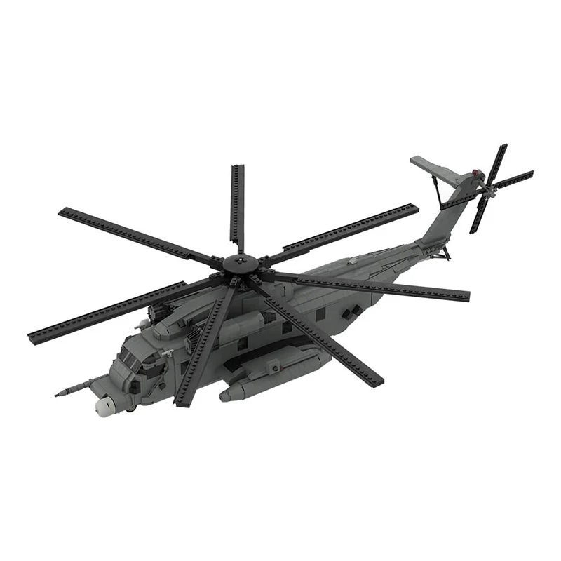 NEW 2032PCS WW2 Military MOC Sikorsky MH-53 Pave Low l Model DIY creative ideas high-tech Children Toy Gift Fighter Plane Blocks
NEW 2032PCS WW2 Military MOC Sikorsky MH-53 Pave Low l Model DIY creative ideas high-tech Children Toy Gift Fighter Plane Blocks
