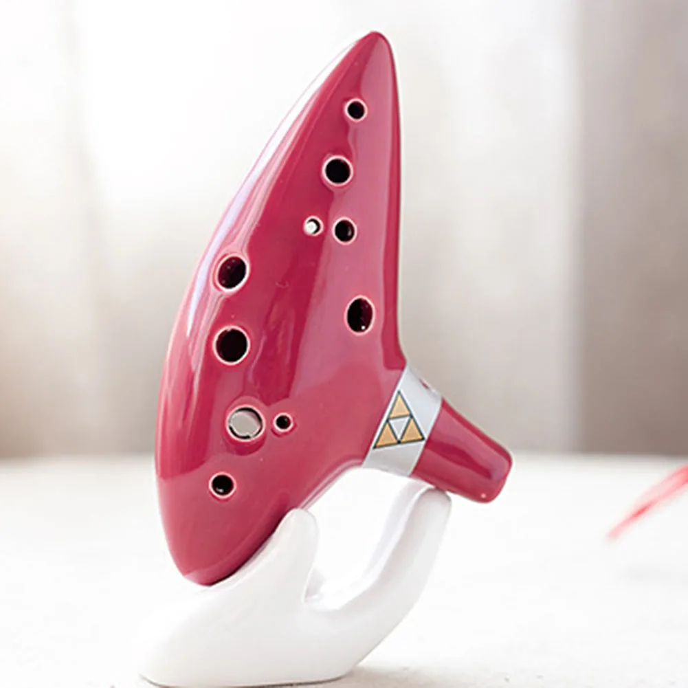 Flute 12 Hole Ocarina Set With Lanyard & Ocarina Holder + Music Book 16*10*4cm 290g/10.23oz 6.29*3.93*1.57in Blue
Flute 12 Hole Ocarina Set With Lanyard & Ocarina Holder + Music Book 16*10*4cm 290g/10.23oz 6.29*3.93*1.57in Blue