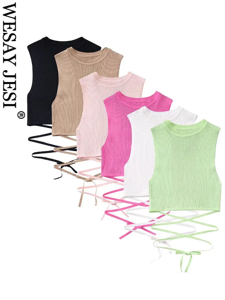 WESAY JESI многоцветный однотонный укороченный женский жилет с круглым вырезом и завязкой на талии элегантный вязаный Удобный Универсальный же...
WESAY JESI многоцветный однотонный укороченный женский жилет с круглым вырезом и завязкой на талии элегантный вязаный Удобный Универсальный же...