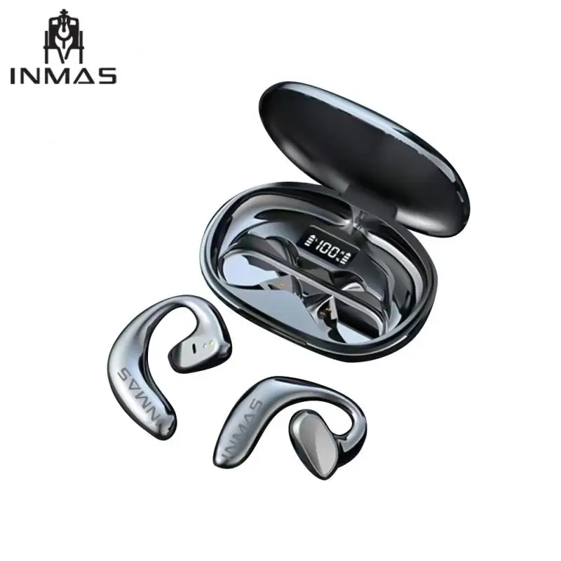 Noise Cancelling Tws Earbuds Waterproof Bluetooth Earphones With Mic Long Battery Life Air Conduction Headphones Stereo
Noise Cancelling Tws Earbuds Waterproof Bluetooth Earphones With Mic Long Battery Life Air Conduction Headphones Stereo