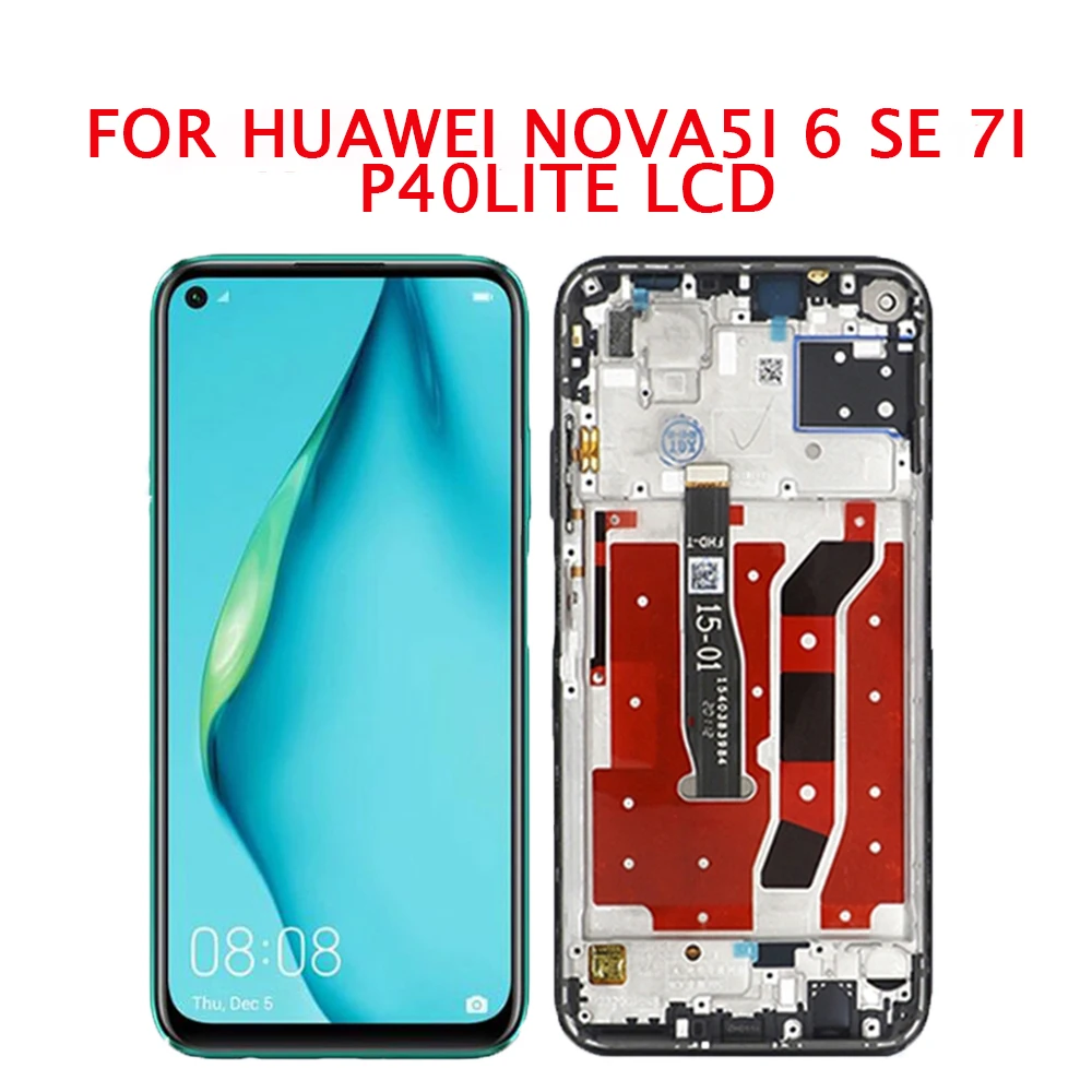 2310*1080 LCD For HUAWEI P40 Lite Lcd With Frame Display Screen For HUAWEI P40 Lite Screen Nova 6 SE LCD Screen
2310*1080 LCD For HUAWEI P40 Lite Lcd With Frame Display Screen For HUAWEI P40 Lite Screen Nova 6 SE LCD Screen
