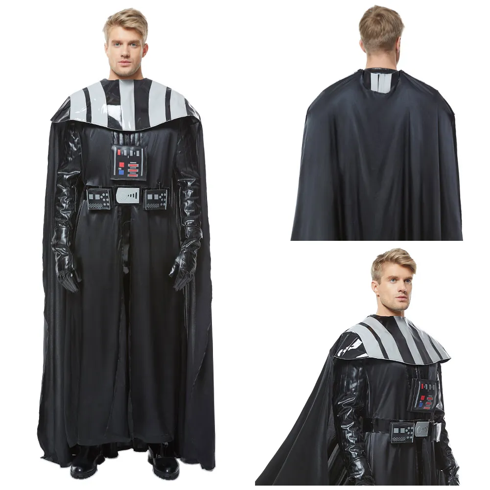 Wars Dark Lord Cosplay Costume Adult Men Black Uniform Cloak Outfits Full Suit Halloween Carnival Suit
Wars Dark Lord Cosplay Costume Adult Men Black Uniform Cloak Outfits Full Suit Halloween Carnival Suit