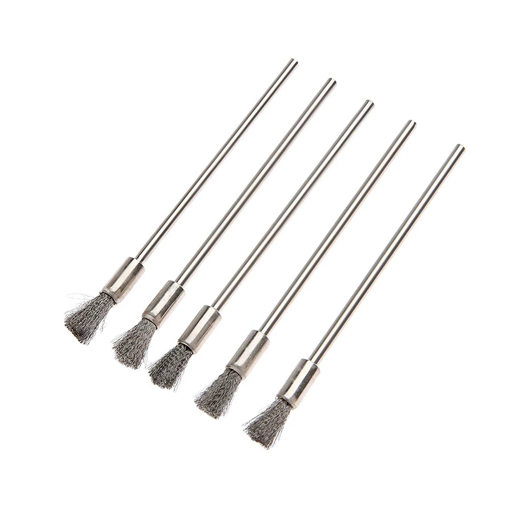 Clean Wire Brushes Pen Shape Bristle Scratch Brushes Stainless Steel Brush Wire End Brush 100mm 5PCS Brass Brush
Clean Wire Brushes Pen Shape Bristle Scratch Brushes Stainless Steel Brush Wire End Brush 100mm 5PCS Brass Brush