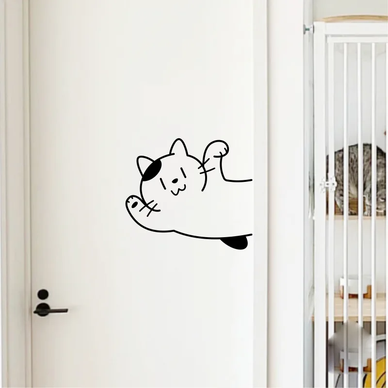 Cute Kitten Ins Wall Stickers Creative Home Decoration Living Room Decals Wallpaper Bedroom Kindergarten Window Decoration
Cute Kitten Ins Wall Stickers Creative Home Decoration Living Room Decals Wallpaper Bedroom Kindergarten Window Decoration