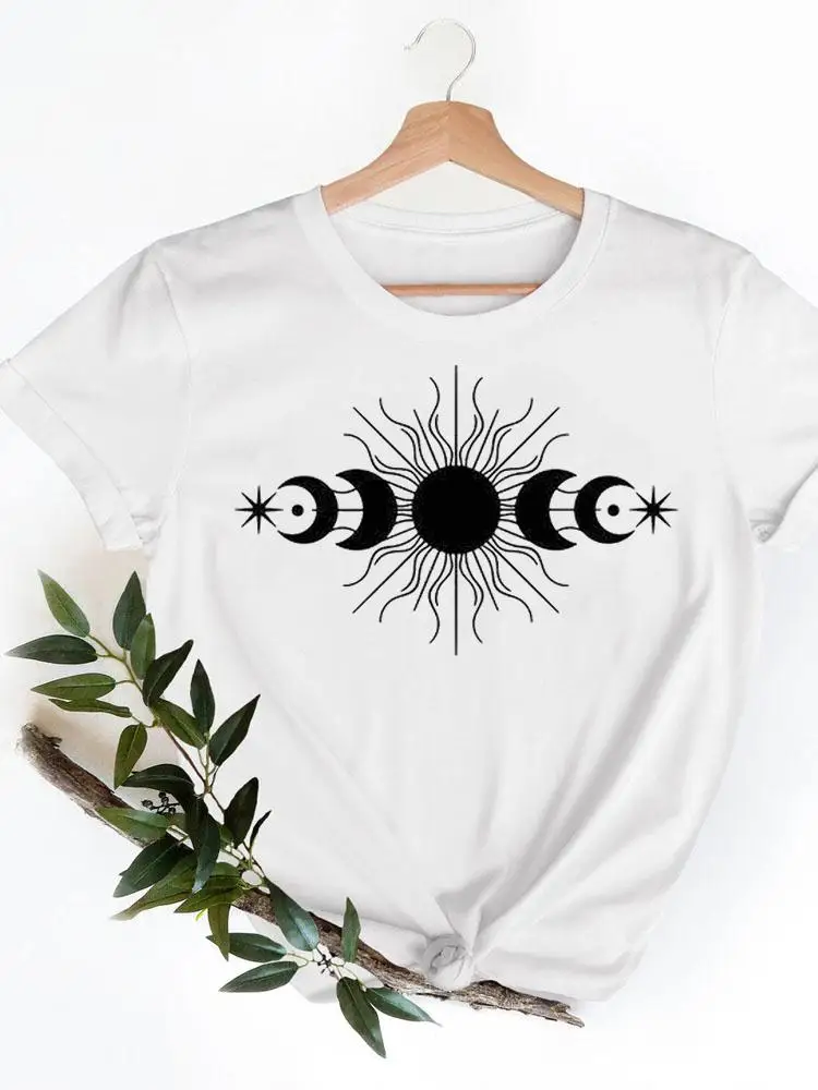 Graphic Tee Print T-shirts Moon Vintage Trend Cute Short Sleeve Ladies Summer Casual Clothing Women Fashion Female T Clothes
Graphic Tee Print T-shirts Moon Vintage Trend Cute Short Sleeve Ladies Summer Casual Clothing Women Fashion Female T Clothes
