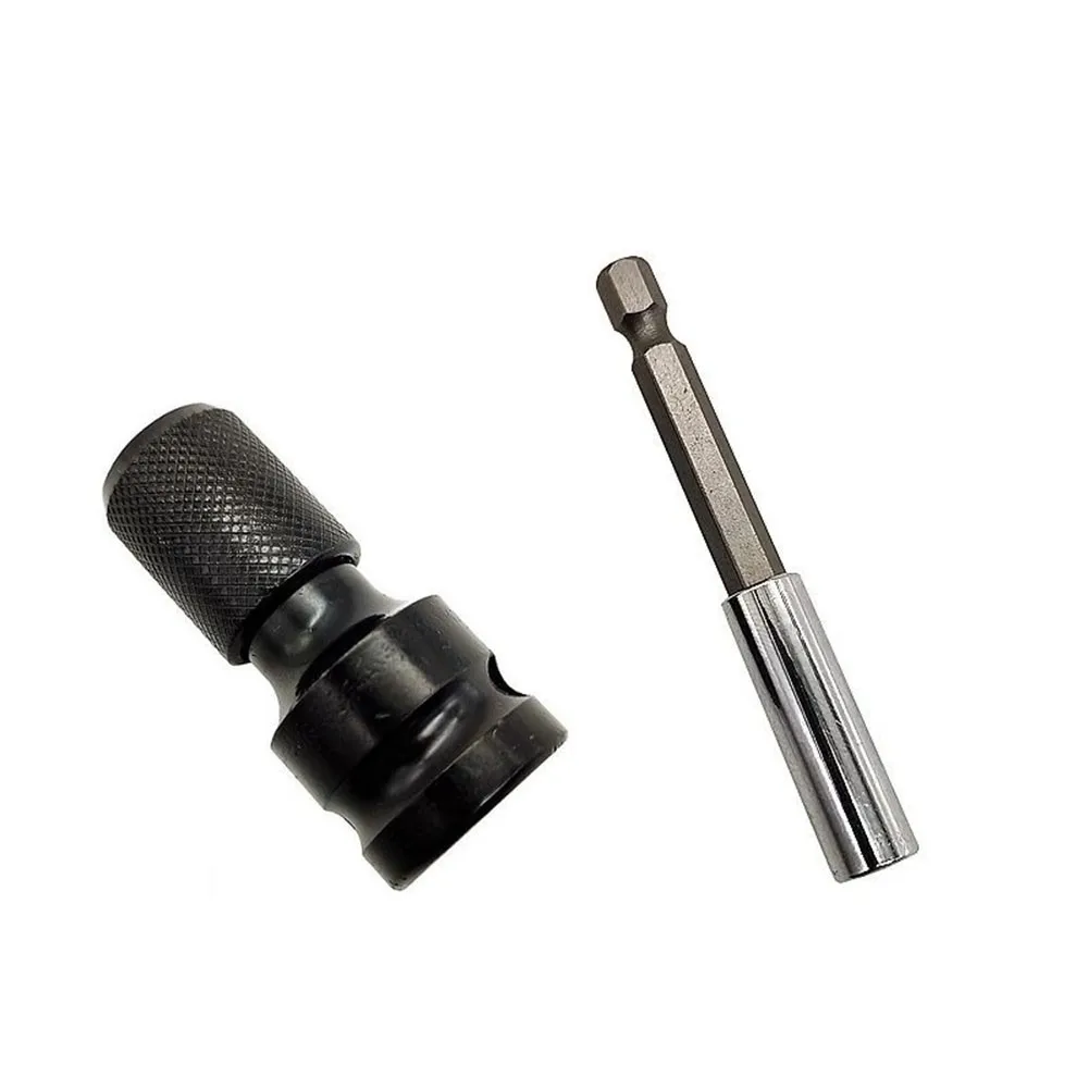 1/2 Square Female Drive To 1/4 Hex Socket Converter Adapter W/ 75mm Bit Holder For Electrical Power Tools Accessories
1/2 Square Female Drive To 1/4 Hex Socket Converter Adapter W/ 75mm Bit Holder For Electrical Power Tools Accessories