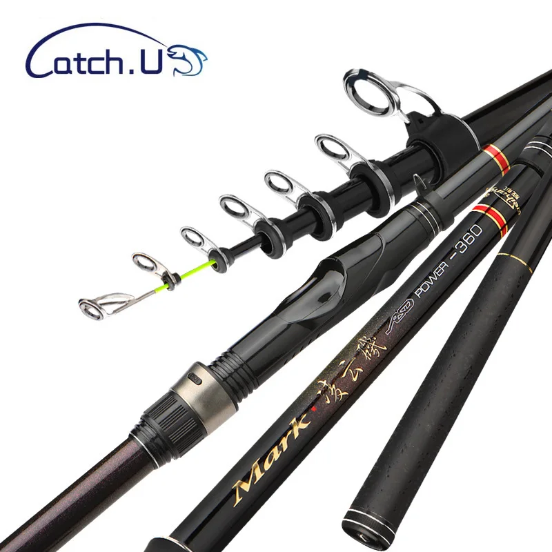 Catch.u Rock Fishing Rod Carbon Fiber Spinning Fishing Rods 2.7m/3.0m/3.6m/3.9/4.5m Ocean Rock/Beach Telescipoc Sea Fishing Pole
Catch.u Rock Fishing Rod Carbon Fiber Spinning Fishing Rods 2.7m/3.0m/3.6m/3.9/4.5m Ocean Rock/Beach Telescipoc Sea Fishing Pole