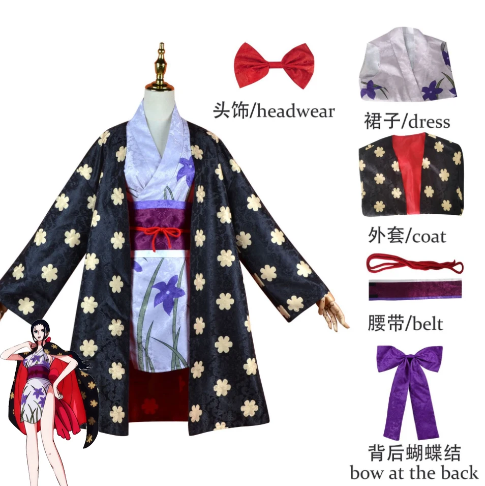 

Japan Anime Nico·Robin Cosplay Costume Uniform Outfits Halloween Carnival Kimono Suit Miss·All Sunday Role Play