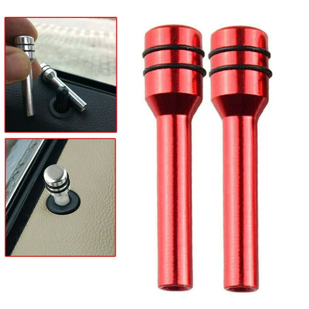 4 PCS Car Alloy Door Lock Pins Lock Pin Screw Knob Silver/Red/Black For Car Truck SUV Trailer Universal Car Interior Accessories
4 PCS Car Alloy Door Lock Pins Lock Pin Screw Knob Silver/Red/Black For Car Truck SUV Trailer Universal Car Interior Accessories