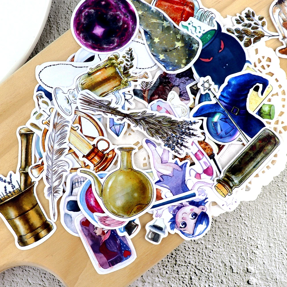 Vintage Magic Bottle Stickers DIY Scrapbooking Journal Collage Phone Diary Album Happy Plan Gift Decoration
Vintage Magic Bottle Stickers DIY Scrapbooking Journal Collage Phone Diary Album Happy Plan Gift Decoration