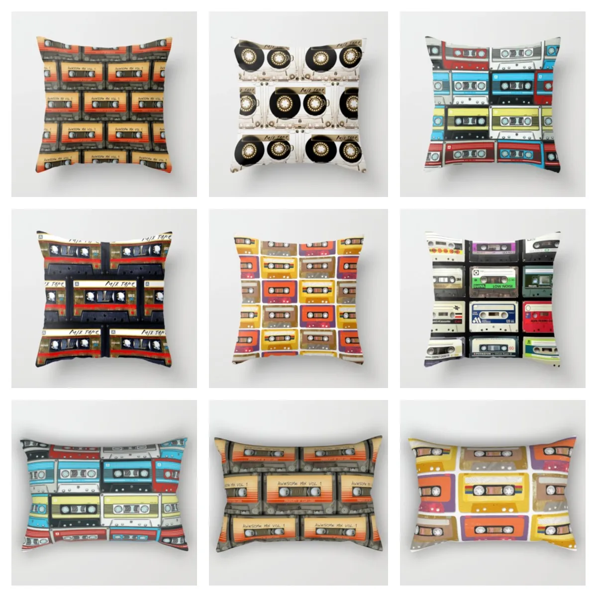 Retro audio tape Plush pillowcase,decorative pillow case for sofa cushion covers 40*40 60*60 30*50 living room decoration home
Retro audio tape Plush pillowcase,decorative pillow case for sofa cushion covers 40*40 60*60 30*50 living room decoration home