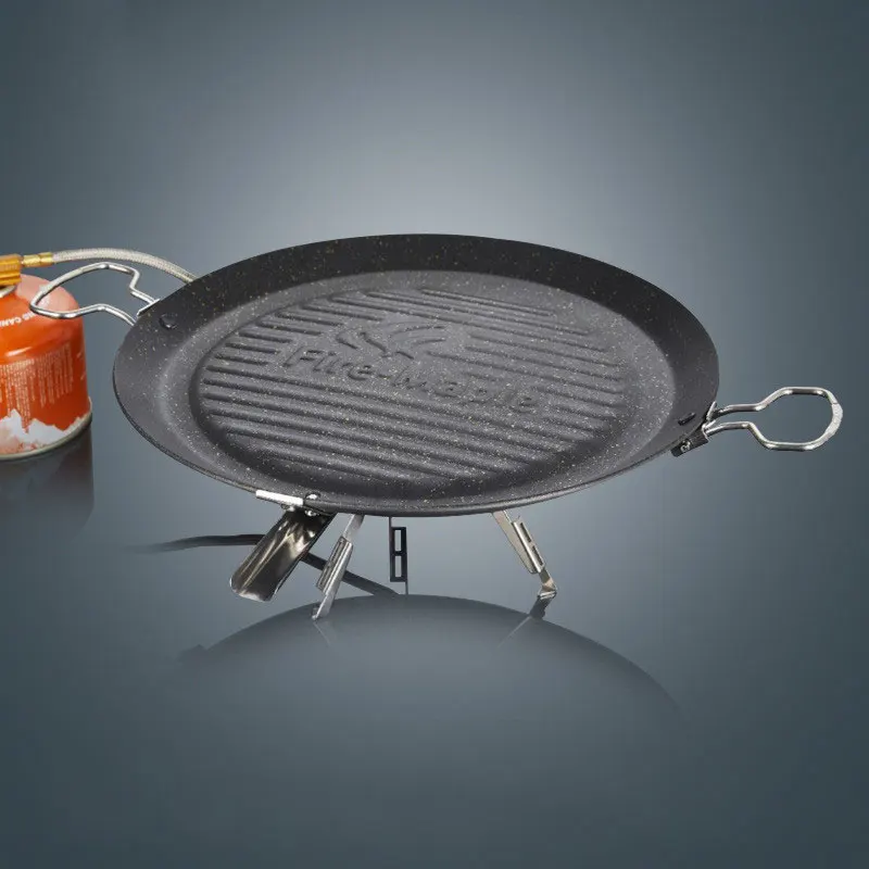 Frying Pan Dual-purpose Camping Barbecue Pan Maifan Stone Coating Non-stick and Easy to Clean New Product Household Portable
Frying Pan Dual-purpose Camping Barbecue Pan Maifan Stone Coating Non-stick and Easy to Clean New Product Household Portable