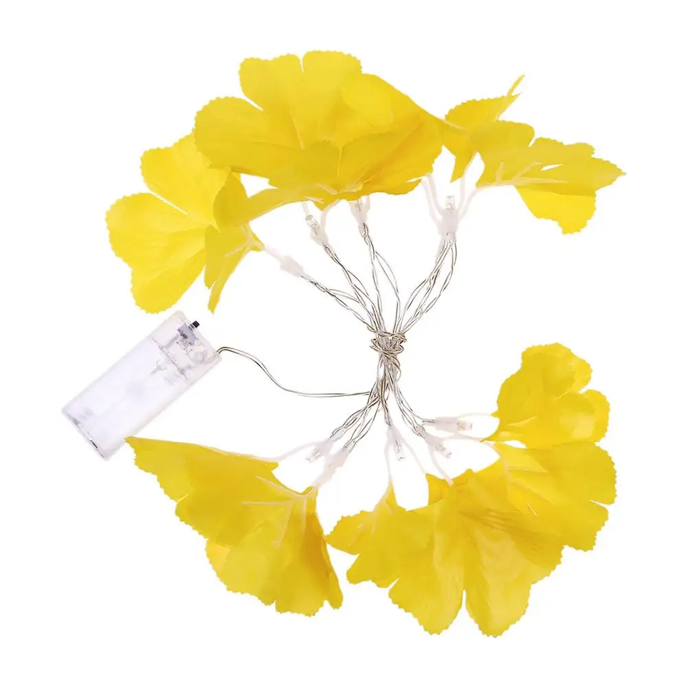 Ginkgo Biloba Maple LED String Lamp Battery Fairy Light Environmental Protection and Energy Saving Party Wedding Home Decor
Ginkgo Biloba Maple LED String Lamp Battery Fairy Light Environmental Protection and Energy Saving Party Wedding Home Decor