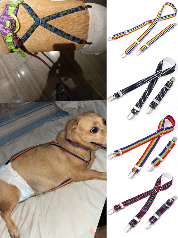 Elastic Dog Suspenders Diaper For Small Medium Large Dog Clothes Apparel Female Physiological Pants Skirts Belly Bands 4 Sizes
Elastic Dog Suspenders Diaper For Small Medium Large Dog Clothes Apparel Female Physiological Pants Skirts Belly Bands 4 Sizes