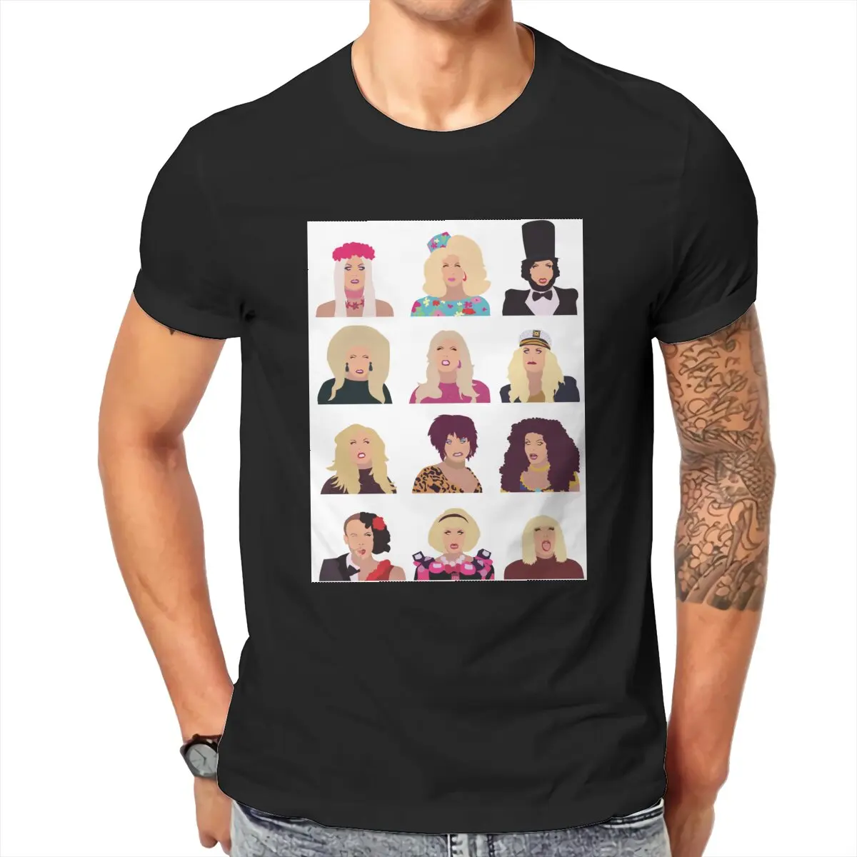 Katya Zamolodchikova T-Shirt for Men The Faces Of Season 7 Casual Cotton Tee Shirt Short Sleeve T Shirt New Arrival Clothing
Katya Zamolodchikova T-Shirt for Men The Faces Of Season 7 Casual Cotton Tee Shirt Short Sleeve T Shirt New Arrival Clothing