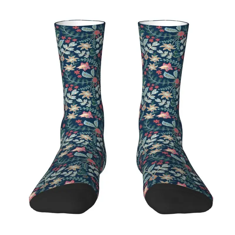 Mexican Summer Floral Blue Dress Socks Mens Womens Warm Fashion Flower Pattern Crew Socks
Mexican Summer Floral Blue Dress Socks Mens Womens Warm Fashion Flower Pattern Crew Socks