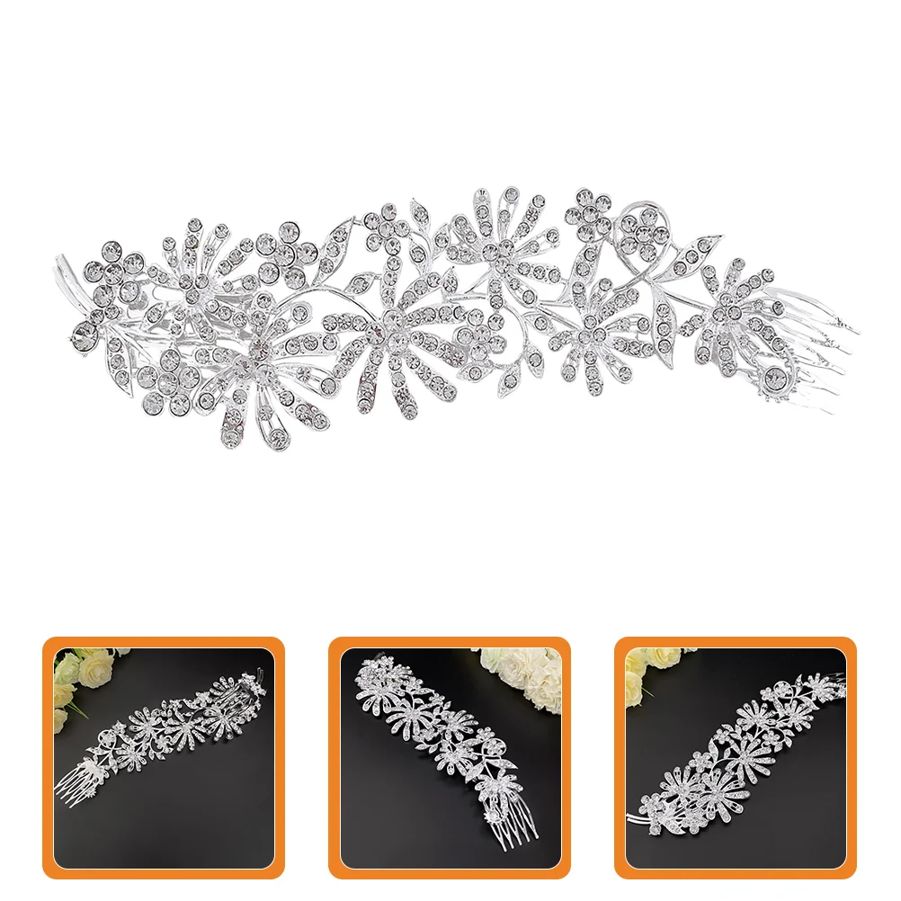 Wedding Bridal Rhinestone Hair Comb Bride Crystal Hair Comb Wedding Costume Prop
Wedding Bridal Rhinestone Hair Comb Bride Crystal Hair Comb Wedding Costume Prop