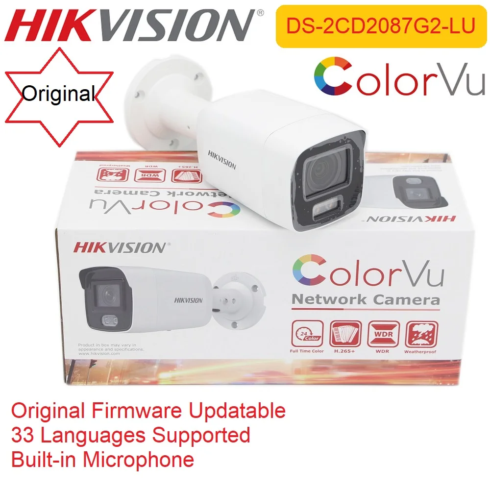 IP-камера Hikvision, 8 Мп, стандартный цвет, Vu CCTV POE, встроенная микропоновая мини-пуля, полноцветная
IP-камера Hikvision, 8 Мп, стандартный цвет, Vu CCTV POE, встроенная микропоновая мини-пуля, полноцветная