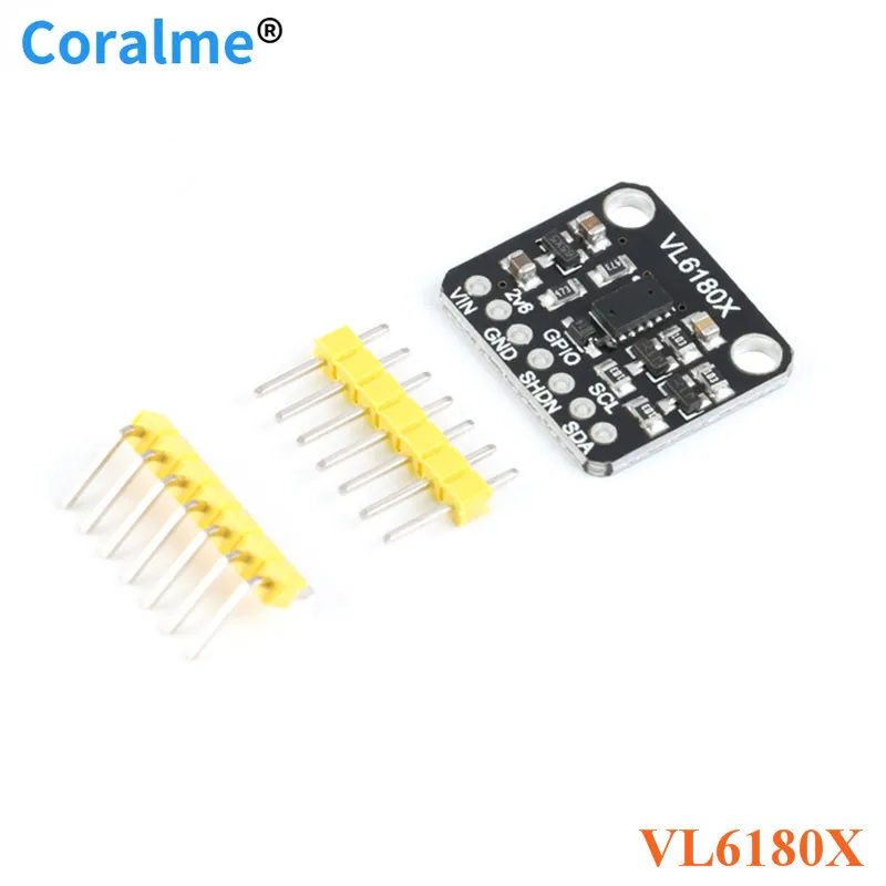 VL6180 VL6180X Range Finder Optical Ranging Sensor Module for Arduino I2C Interface 3.3V 5V gesture recognition
VL6180 VL6180X Range Finder Optical Ranging Sensor Module for Arduino I2C Interface 3.3V 5V gesture recognition