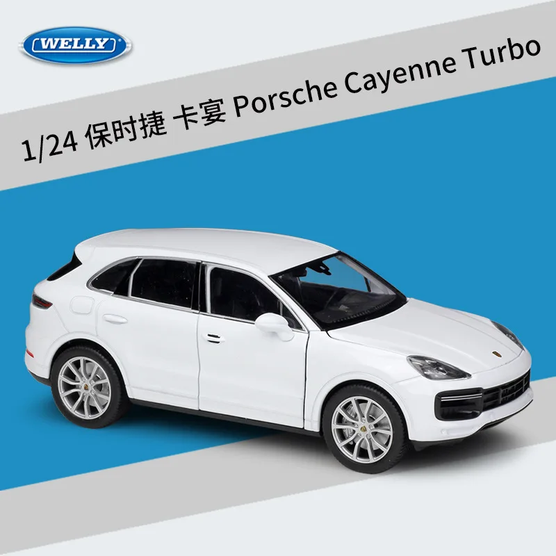 WELLY 1:24 Porsche Cayenne Turbo SUV Alloy Diecasts Vehicles Car Metal Model Miniature Scale Model Car Toys For Childrens Gifts
WELLY 1:24 Porsche Cayenne Turbo SUV Alloy Diecasts Vehicles Car Metal Model Miniature Scale Model Car Toys For Childrens Gifts